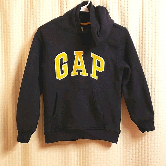 GAP Other - Gap hoodie blue yellow kids girls L 10-11 hoodie sweatshirt Gap large